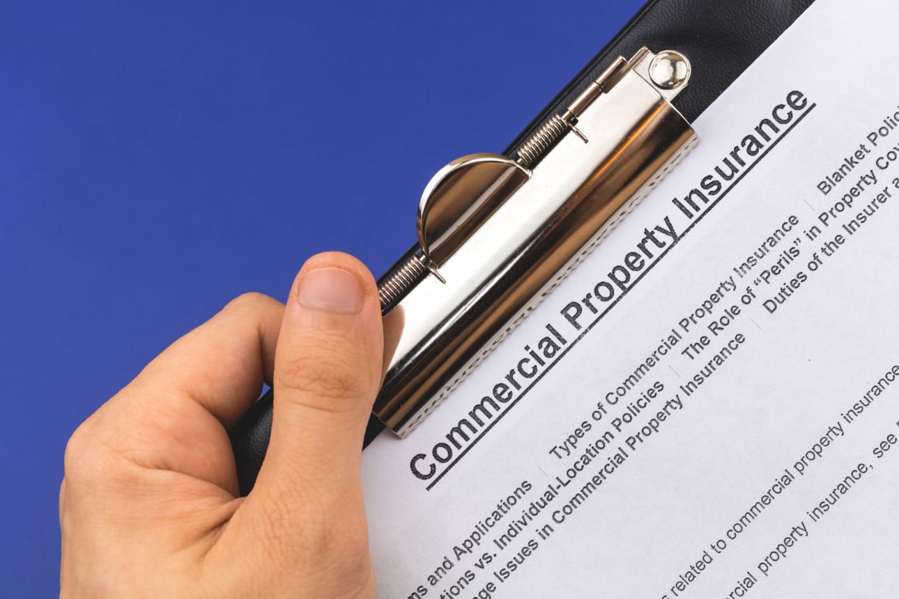 Commercial property insurance form